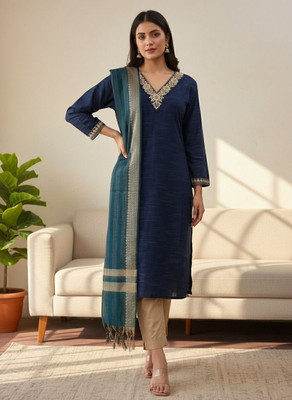 UMAR CLOTHING Women Kurta Pant Dupatta Set