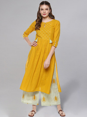 Idalia Women Kurta Palazzo Set