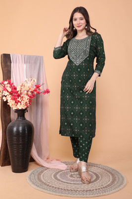 GVS SHOPPE Women Kurta Pant Set