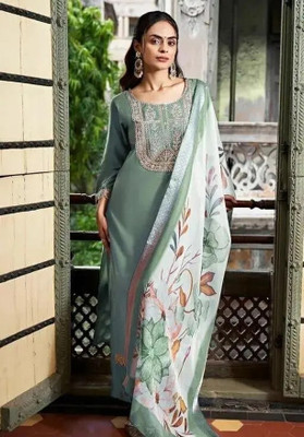R4milA Embroidered Kurta, Trouser/Pant & Dupatta Set