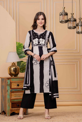 Fashion Point Women Kurta Pant Dupatta Set