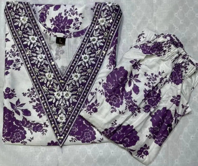 sadya attire Women Kurta Pant Set
