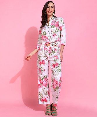 Rudraaksha Women Shirt Palazzo Set
