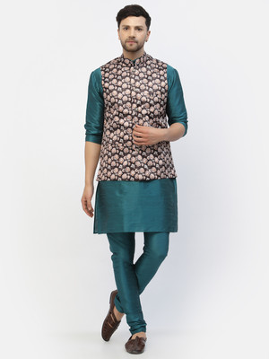 TS Lifestyle Men Kurta Churidar Ethnic Jacket Set