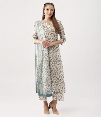 LIBAS Women Kurta Palazzo Set