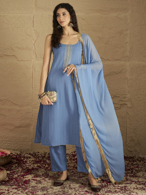 Varanga Women Kurta Pant Dupatta Set