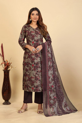 Larqi Women Kurta Pant Dupatta Set