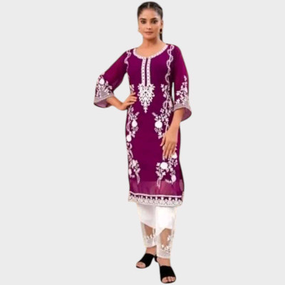 A One Collection Women Kurta Pant Set