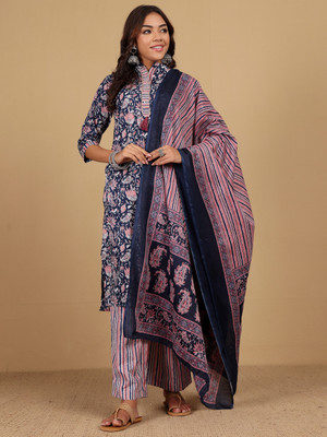 Varanga Women Kurta Pant Dupatta Set