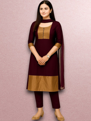 SHREEJI ENTERPRISE21 Women Kurta Pant Dupatta Set