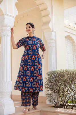 WGC Women Kurti Pant Set