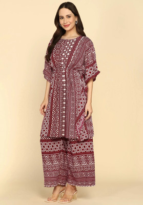 SARVOPAREE CREATION Women Kurta Palazzo Set