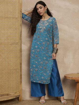 all about you Women Kurta Palazzo Set