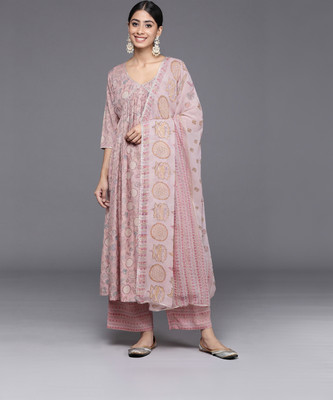 LIBAS Women Kurta Pant Set