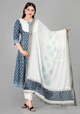 RF CLOTHES Women Kurta Pant Dupatta Set