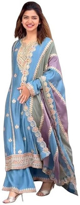 BHOOMI FASHION Women Kurta Palazzo Dupatta Set