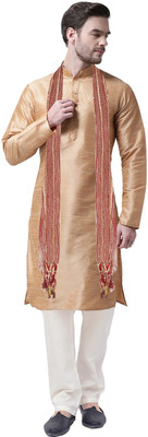 SG LEMAN Men Kurta Pyjama Dupatta Set