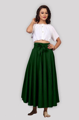 ARY Women Ethnic Top Skirt Set