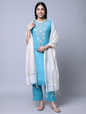 Aurelia Women Kurta Palazzo Dupatta Set