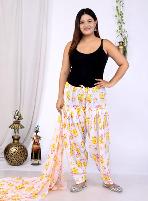 HANVIK TRADERS Women Patiala Dupatta Set