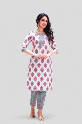 the brij fashions Women Kurta Pant Set