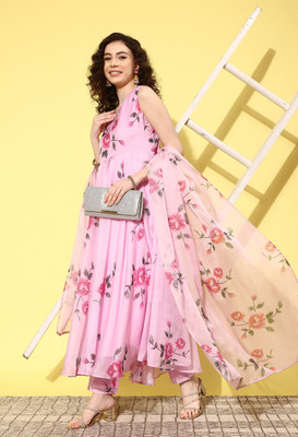 kvsfab Women Kurta Palazzo Set