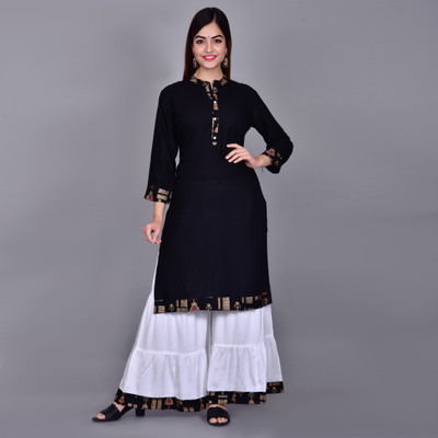 SUBH LAXMI Women Kurta Palazzo Set