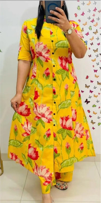 MANIKURTI FAB Women Kurta Pant Set