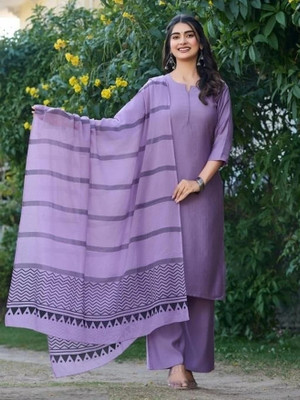 SR CREATION Women Kurti Pant Dupatta Set
