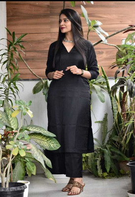 HouseOfCommon Women Kurti Pyjama Set