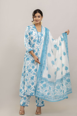 PARTHVI Women Kurta Pant Dupatta Set