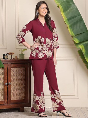 GORAZ Shirt Palazzos Co-ords Set