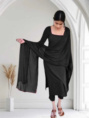 HouseOfCommon Women Kurta Churidar Dupatta Set