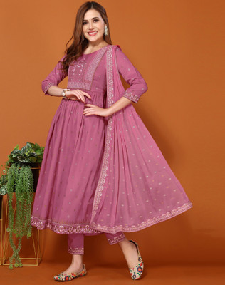 Skylee Women Kurta Pant Dupatta Set