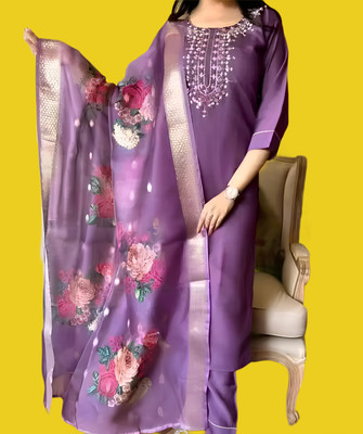 RUTSH CREATION Women Kurta Pant Dupatta Set