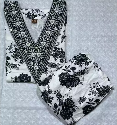 FINCLOTHEN Women Kurti Pant Set