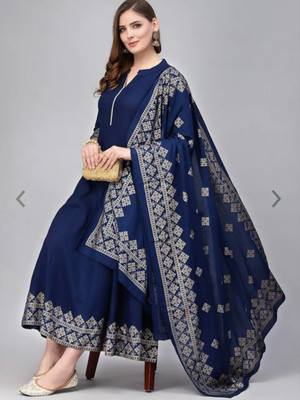 CKBR-G TAXTILES Women Kurta Pant Dupatta Set