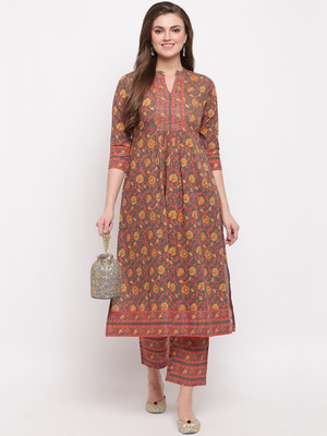 VBUYZ Women Kurta Palazzo Set