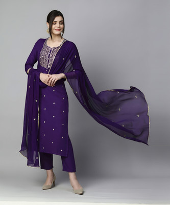 ak fashion mall Women Kurti Pant Dupatta Set