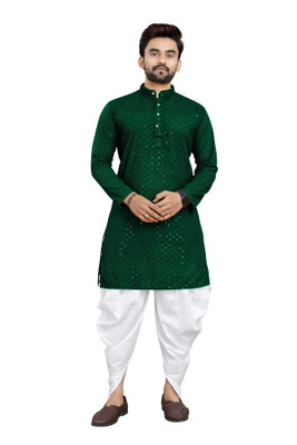 TRUST OUS Men Kurta Dhoti Set