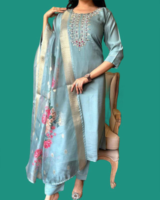 RUTSH CREATION Women Kurta Pant Dupatta Set