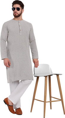 SKAVIJ Men Kurta Pyjama Set