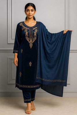 Jevika Fashion Women Kurti Pant Dupatta Set