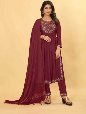 Yashika Fashion Women Kurta Pant Dupatta Set