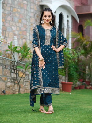 NARI DREAM Women Kurta Pant Dupatta Set