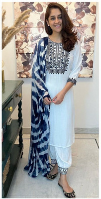 Koodii Designer Women Kurta Salwar Dupatta Set