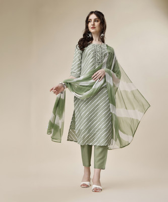 berrylicious Women Kurta Pant Dupatta Set