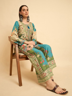 Anouk Rustic Women Kurta Palazzo Set