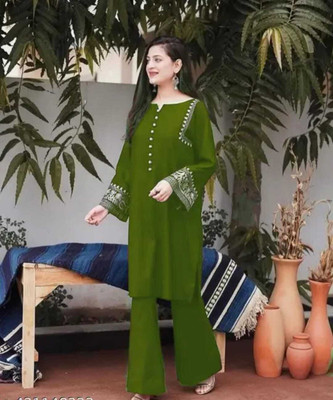 NKRM Women Kurta Palazzo Set