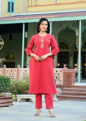 Adaa Jaipur Women Kurta Palazzo Set
